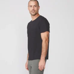 MONROW Relaxed Pocket Crew FADEDBLACK Store